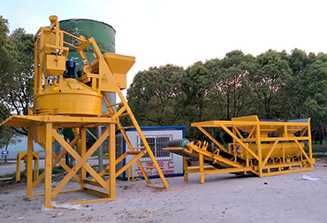 HZS25混凝土攪拌站(圖6) 上海免基礎(chǔ)立軸行星25攪拌站